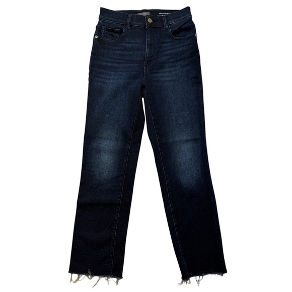 DL1961 Womens Patti Straight High Rise Vintage Ankle Jeans Sz 26 Like New - Picture 1 of 10